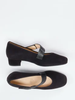 – Mary Jane Pumps aus Veloursleder-Hassia Discount