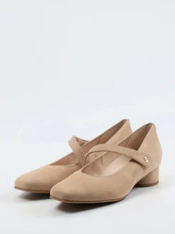 – Mary-Jane-Pumps aus Veloursleder-Hassia Clearance