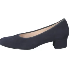 – Pumps aus Veloursleder Dunkel-Hassia Online