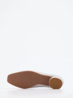 – Pumps aus Veloursleder in Hell-Hassia