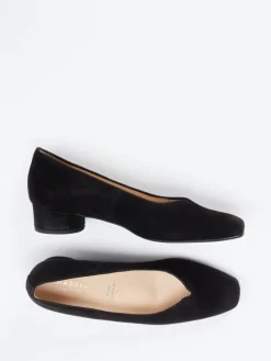 – Pumps aus Veloursleder-Hassia