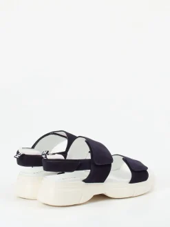 – Sandalen aus Veloursleder in Nacht-Hassia Online