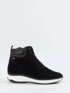 – Schnürstiefelette aus Veloursleder-Hassia Outlet