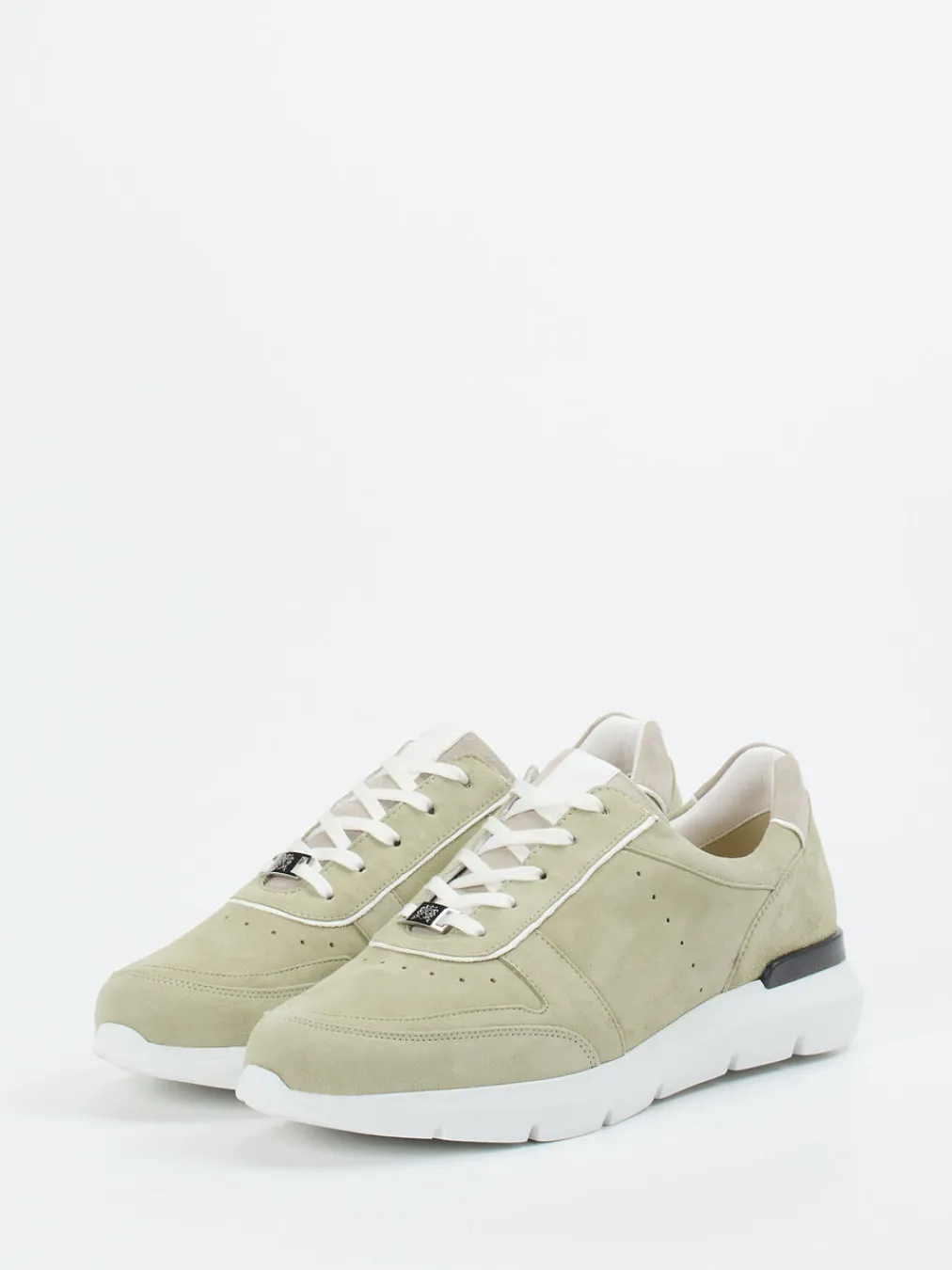 – Sneaker aus Veloursleder salbei-Hassia Hot