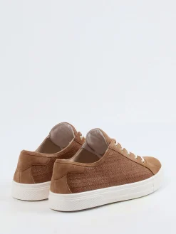 – Sneaker aus Veloursleder cognacfarben-Hassia Outlet