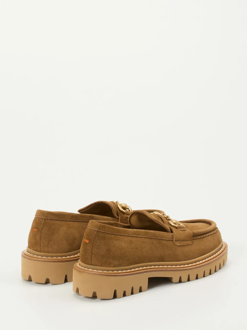 – Loafer aus Veloursleder cognac-Henderson Outlet