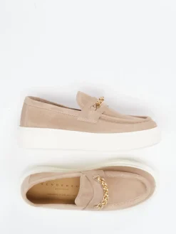 – Loafer aus Veloursleder Sandbeige-Henderson Discount
