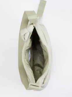 – Hobo Bag aus Textil in Cremeweiß-Herschel Outlet