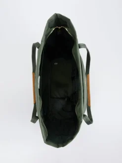 – Shopper-Tasche aus Textil in Oliv-Herschel Discount