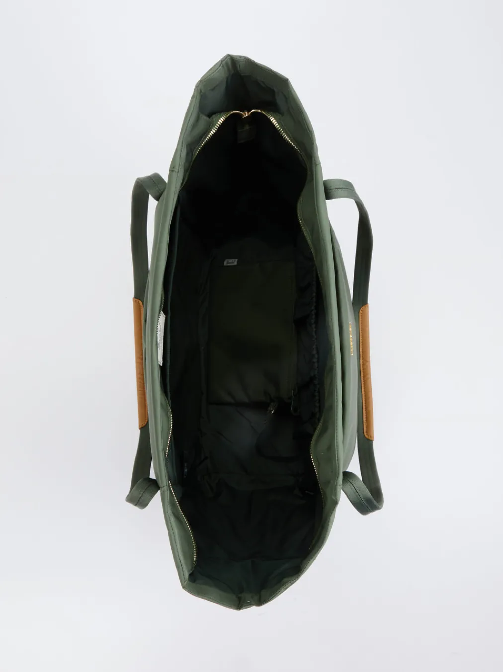 – Shopper-Tasche aus Textil in Oliv-Herschel Discount