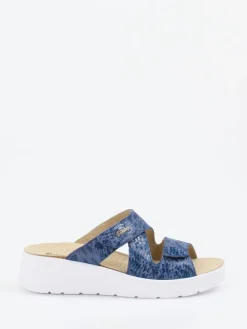 – Komfort-Pantolette aus geprägtem Leder-Hickersberger Hot