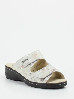 – Komfort-Pantolette aus geprägtem Leder-Hickersberger Hot