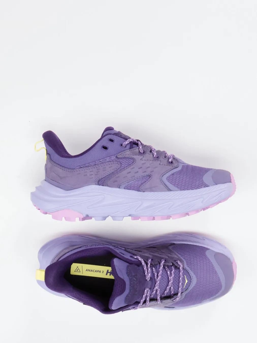 – Trailrunning-Sneaker aus Mesh und Nubukleder Violett-HOKA Best