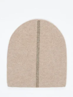 – Beanie aus Kaschmir mit Glitzerdetail-HURRAY