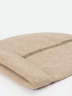 – Beanie aus Kaschmir mit Glitzerdetail-HURRAY