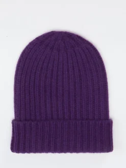– Beanie aus Kaschmir violett-HURRAY Sale