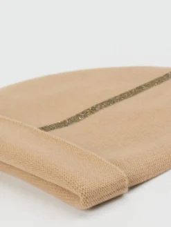 – Beanie aus Kaschmir mit Glitzerdetail-HURRAY Discount