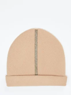 – Beanie aus Kaschmir mit Glitzerdetail-HURRAY Discount