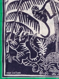 – Halstuch aus Baumwolle mit Tier-Print-Inouitoosh Sale