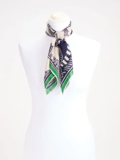 – Halstuch aus Baumwolle mit Tier-Print-Inouitoosh Sale