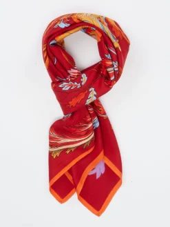 – Halstuch aus Seidengemisch mit Print-Inouitoosh Sale