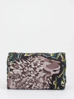 – Kosmetiktasche aus Synthetik mit Löwenprint-Inouitoosh Online