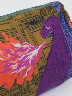 – Kosmetiktasche aus Synthetik mit Print-Inouitoosh Outlet