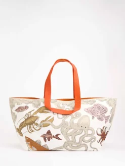 – Shopper aus Baumwolle mit Meeresmotiv-Inouitoosh Best