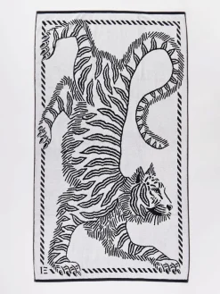 – Strandtuch aus Baumwolle mit Tiger-Motiv-Inouitoosh Best