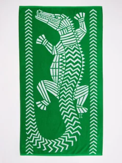 – Strandtuch aus Baumwolle in -Weiß-Inouitoosh New