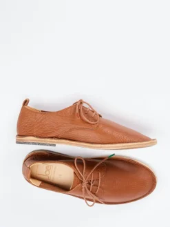 – Derby-Halbschuh aus Kalbleder cognac-Joe Best