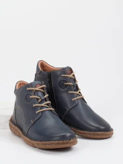 – Schnürstiefeletten aus Kalbleder Dunkel-Josef Seibel Online