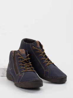 – Schnürstiefelette aus Nubukleder-Josef Seibel Best