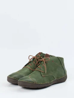 – Schnürstiefelette aus Nubukleder-Josef Seibel New