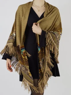 – Fransenponcho aus Textil-Katherina Loretta Sale