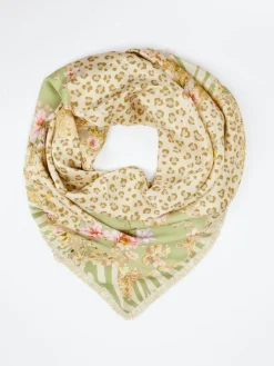 – Halstuch aus Viskose Salbeigrün-Katherina Loretta Discount