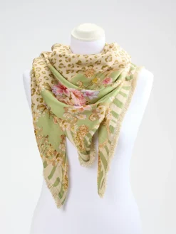 – Halstuch aus Viskose Salbeigrün-Katherina Loretta Discount