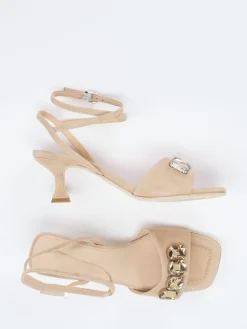 Kennel & Schmenger – Abendsandalen aus Veloursleder Beige-Kennel u0026 Schmenger Sale