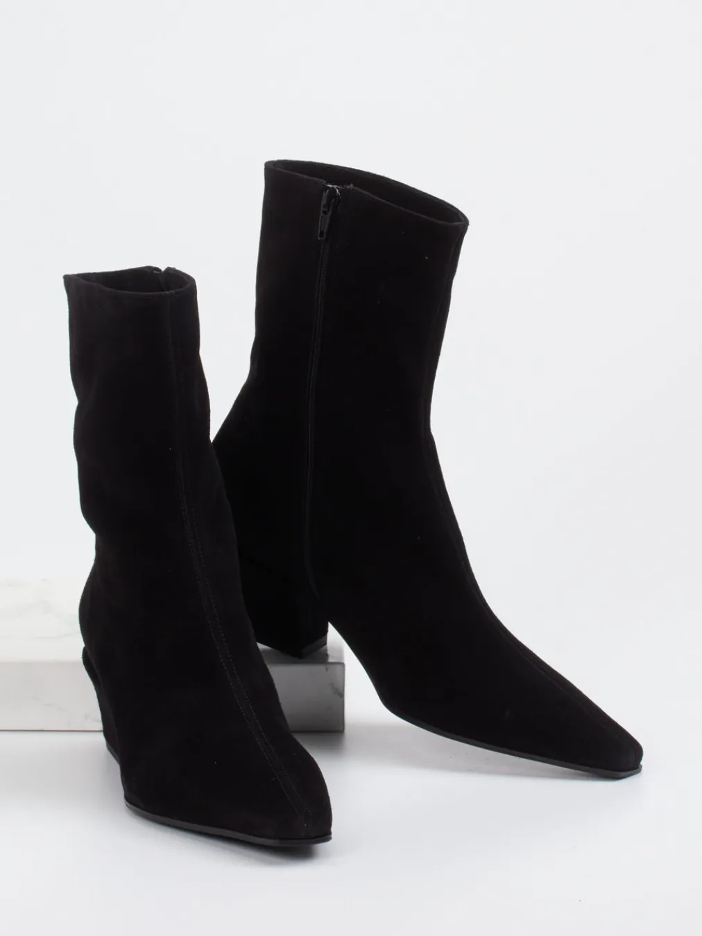 Kennel & Schmenger – Ankle Boots aus Veloursleder-Kennel u0026 Schmenger Sale