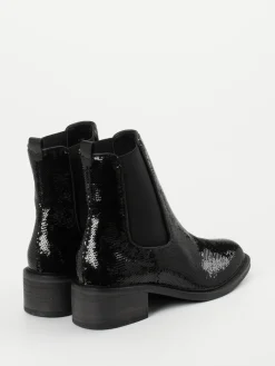 Kennel & Schmenger – Chelsea Boots aus Metallic-Textil-Kennel u0026 Schmenger Clearance