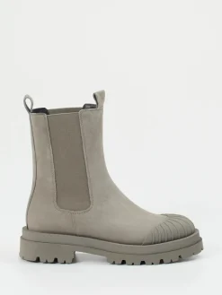 Kennel & Schmenger – Chelsea Boots aus Nubukleder Taupe-Kennel u0026 Schmenger Discount
