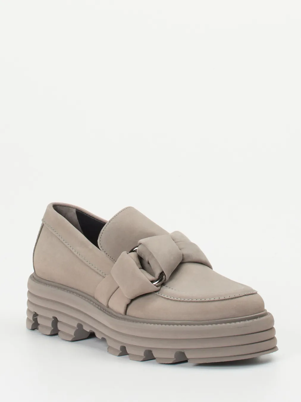 Kennel & Schmenger – Chunky Loafer aus Nubukleder Taupe-Kennel u0026 Schmenger Best