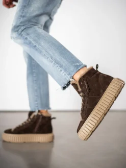 Kennel & Schmenger – High-Top Sneaker aus Veloursleder-Kennel u0026 Schmenger New