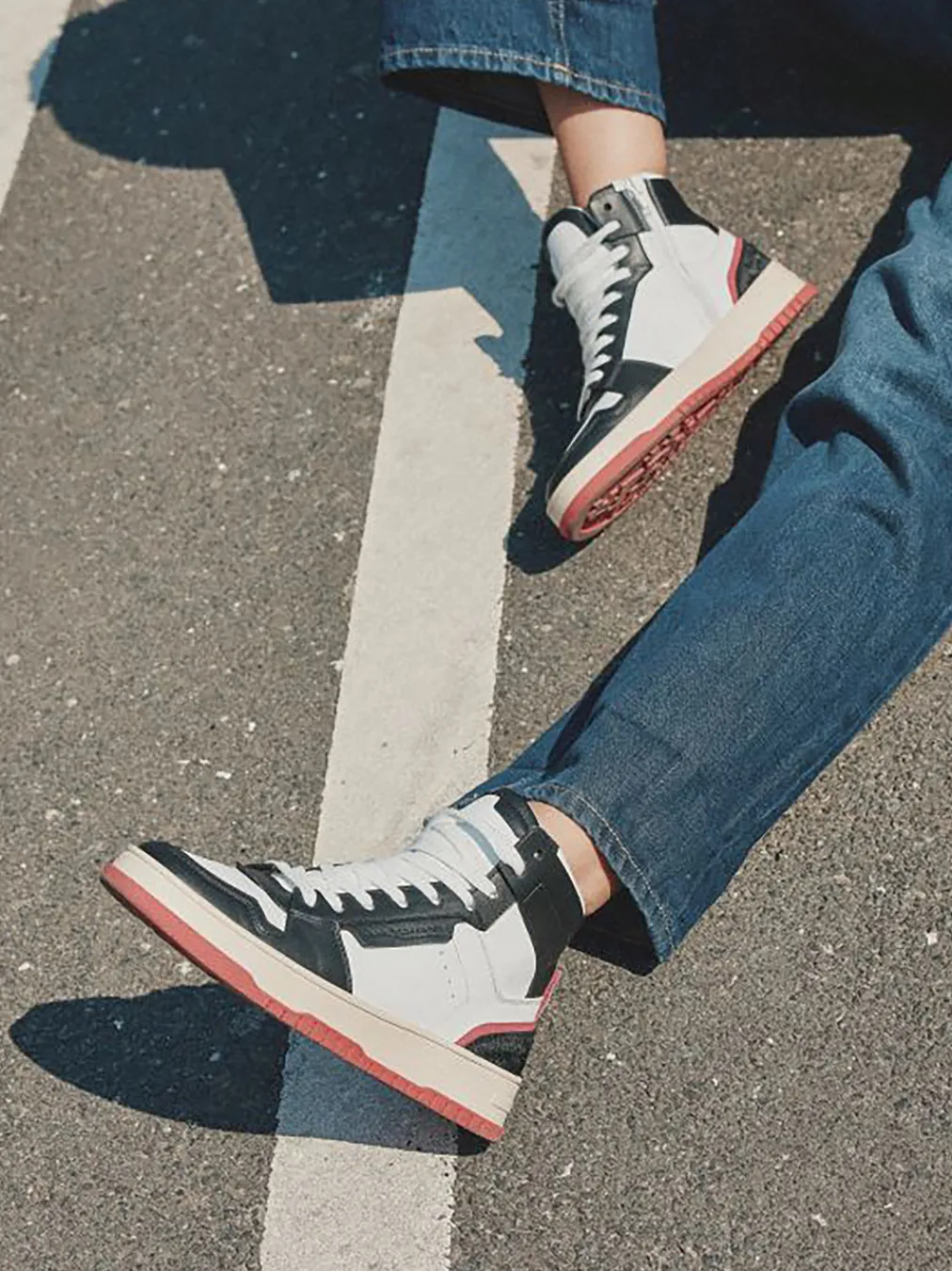 Kennel & Schmenger – High-Top Sneaker aus Kalbleder Weiß-Kennel u0026 Schmenger New