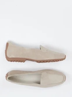 Kennel & Schmenger – Loafer aus Veloursleder beigegrau-Kennel u0026 Schmenger New