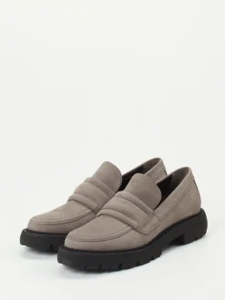 Kennel & Schmenger – Loafer aus Nubukleder in Taupe-Kennel u0026 Schmenger Online