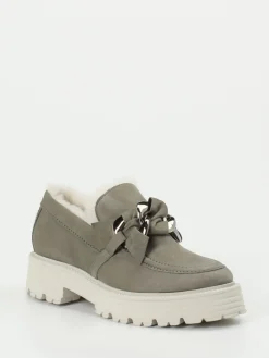 Kennel & Schmenger – Loafer aus Nubukleder steingrau-Kennel u0026 Schmenger