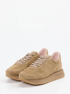 Kennel & Schmenger – Plateau-Sneaker aus Veloursleder Beige-Kennel u0026 Schmenger Best