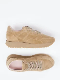 Kennel & Schmenger – Plateau-Sneaker aus Veloursleder Beige-Kennel u0026 Schmenger Best