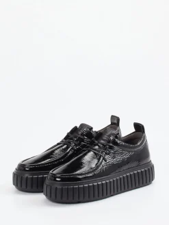 Kennel & Schmenger – Plateau-Schnürschuh aus Lackleder-Kennel u0026 Schmenger Online